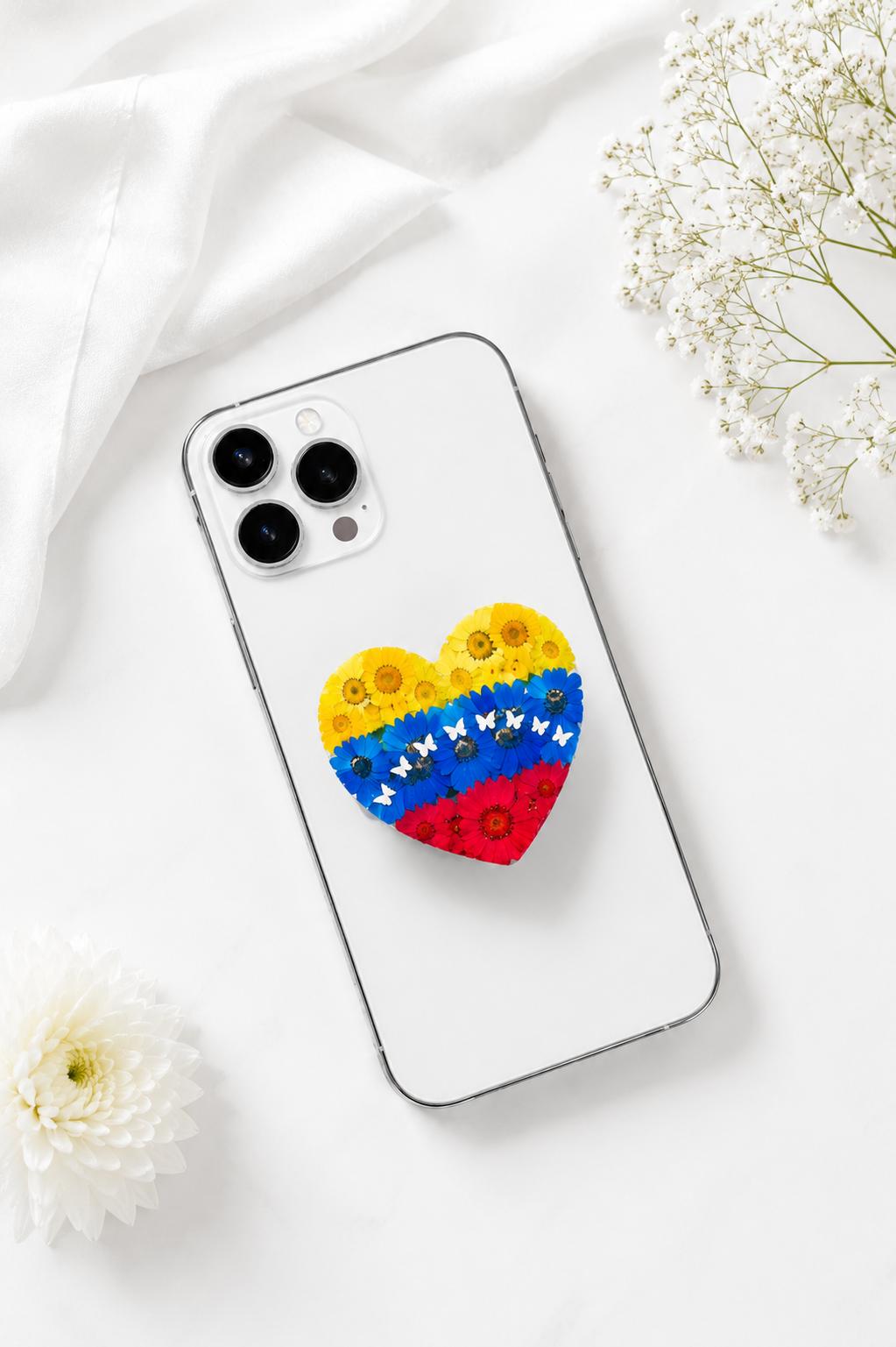 Cartera de triclor VZLA + POPSOCKET